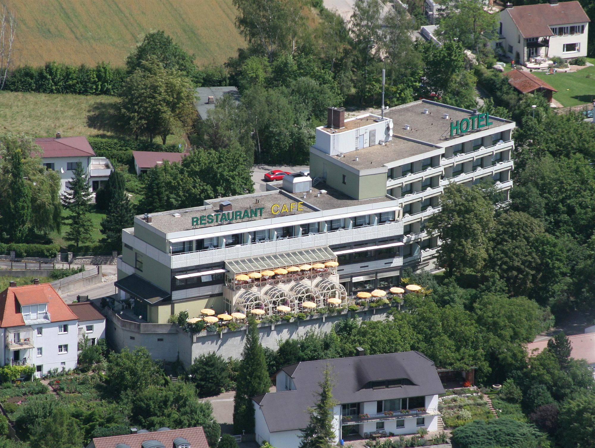 Hotel Am Drechselsgarten Ansbach Exteriér fotografie